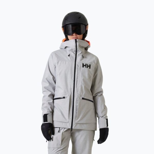 Куртка женская Helly Hansen Powderqueen 3.0 grey/melange