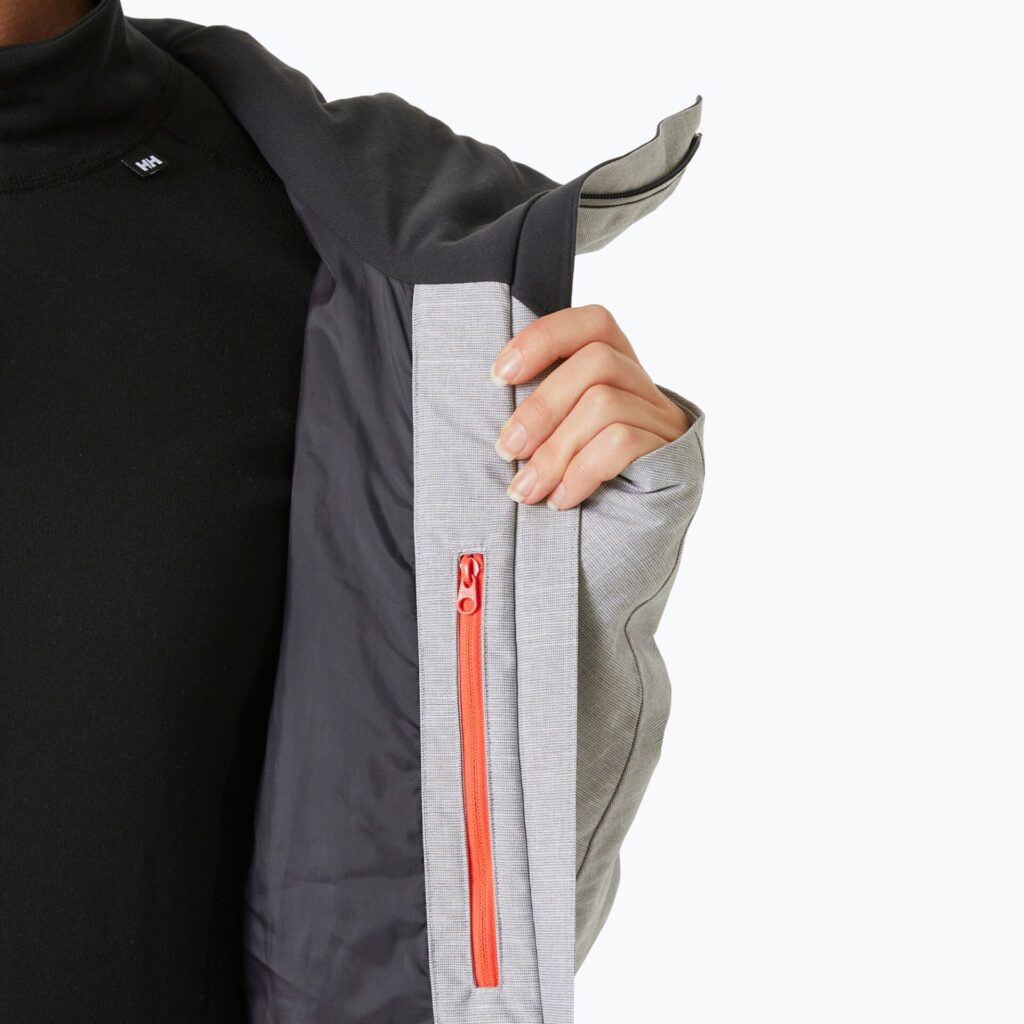 Куртка женская Helly Hansen Powderqueen 3.0 grey/melange
