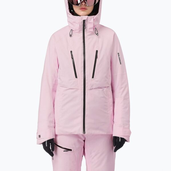 Женская лыжная куртка Salomon Brilliant 2.0 icy pink