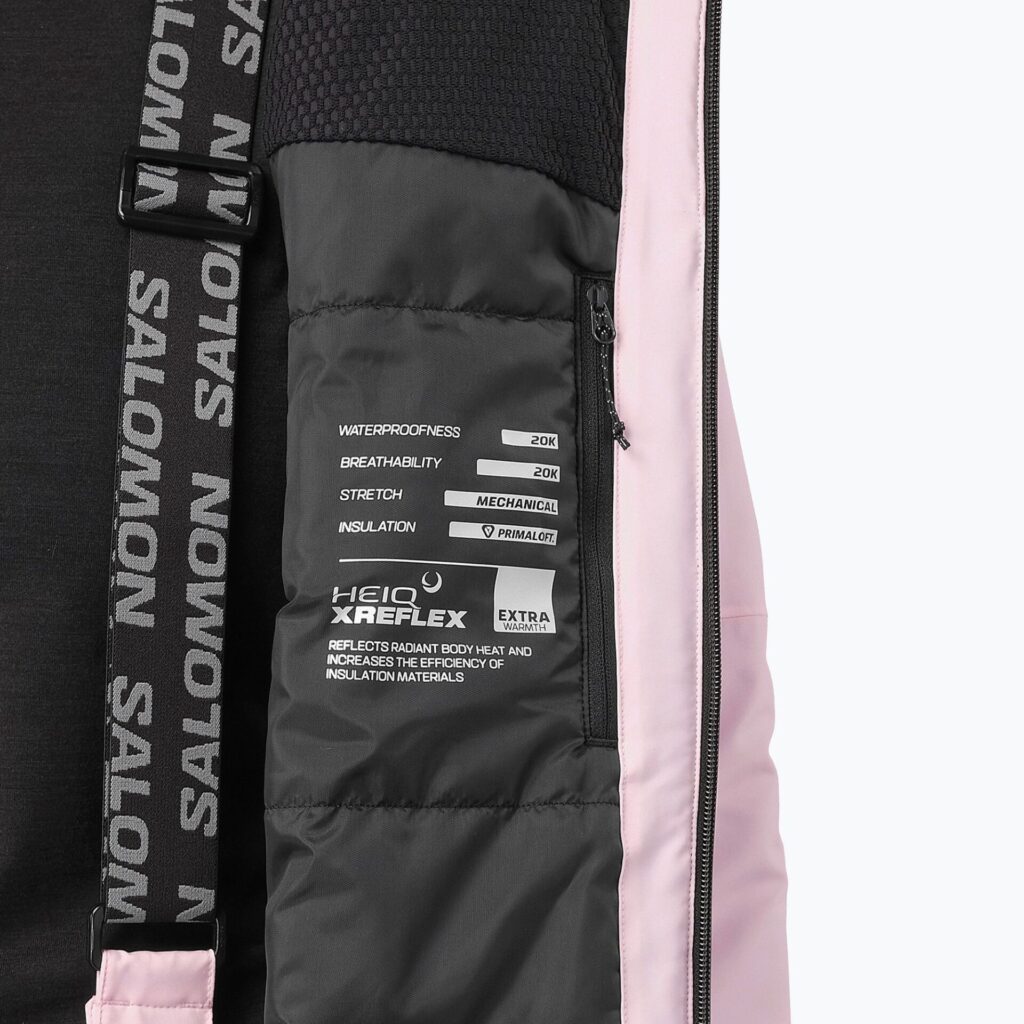 Женская лыжная куртка Salomon Brilliant 2.0 icy pink