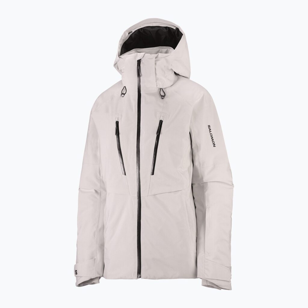 Женская лыжная куртка Salomon Brilliant 2.0 silver cloud