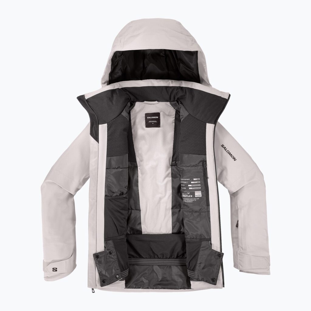 Женская лыжная куртка Salomon Brilliant 2.0 silver cloud