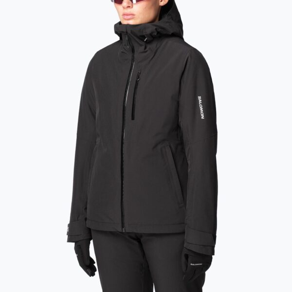 Женская лыжная куртка Salomon Highland deep black