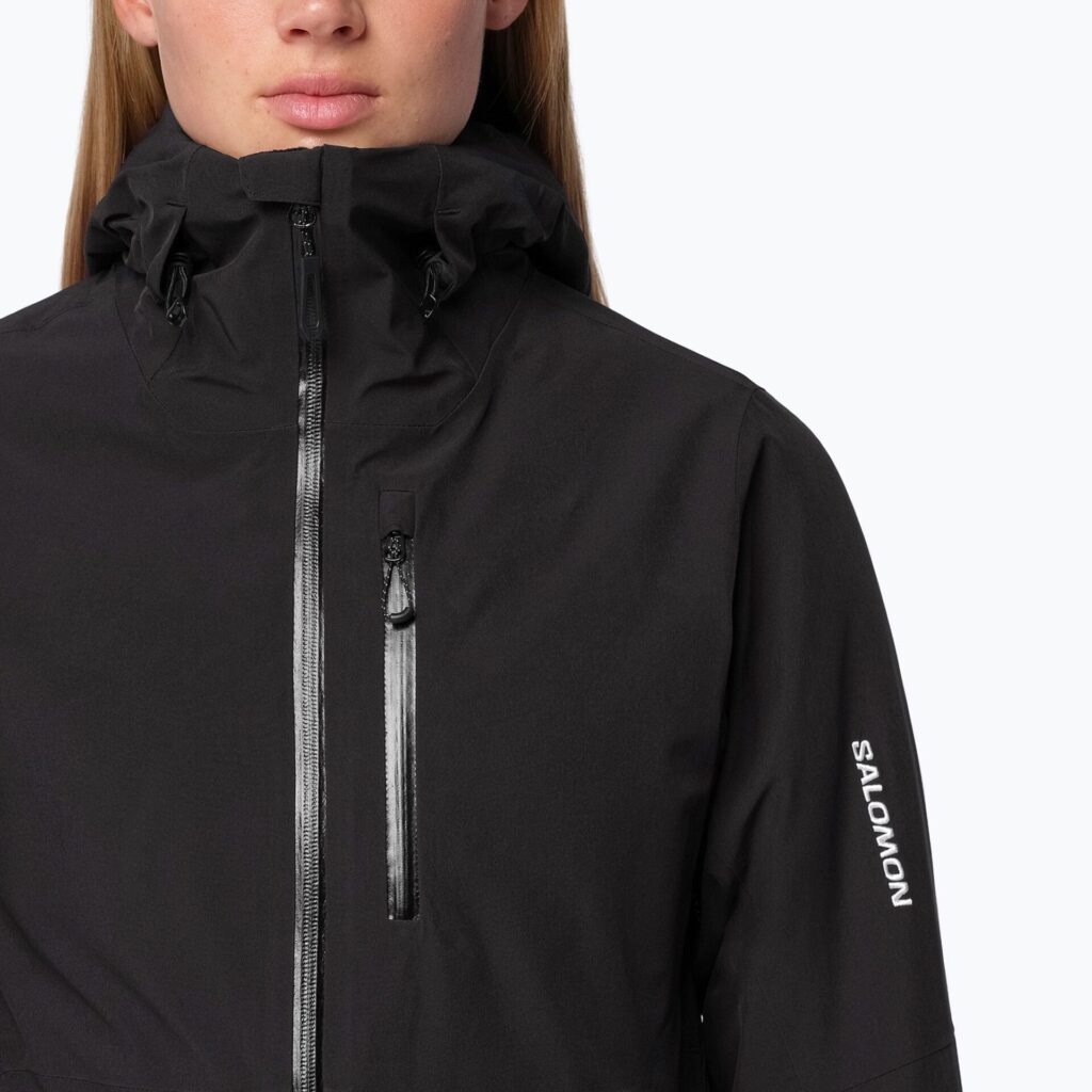 Женская лыжная куртка Salomon Highland deep black
