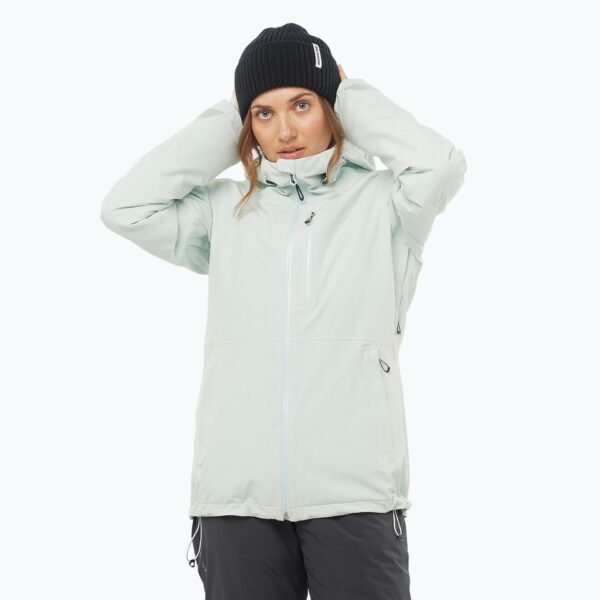 Женская лыжная куртка Salomon Highland misty blue