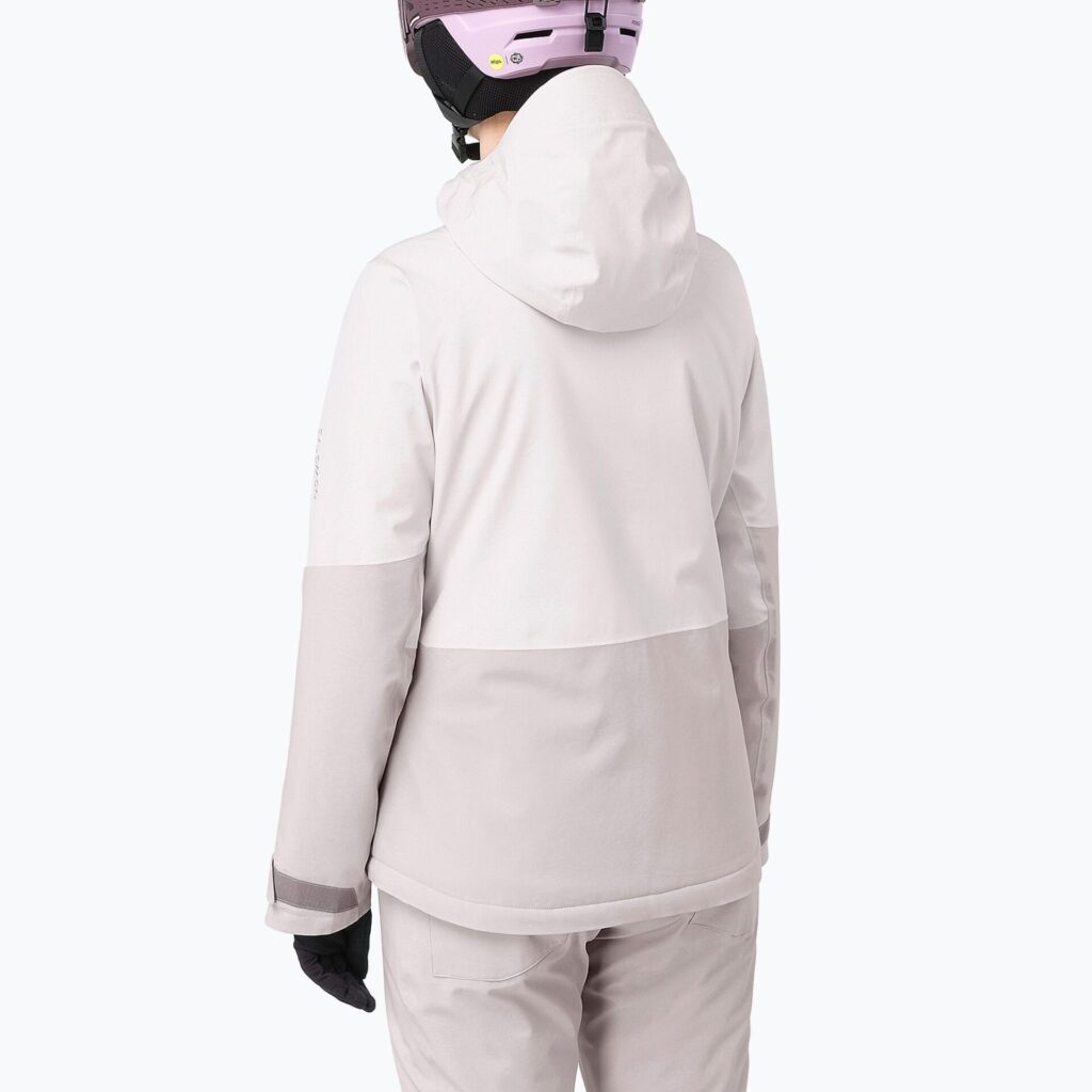 Женская лыжная куртка Salomon Highland white sand/silver cloud