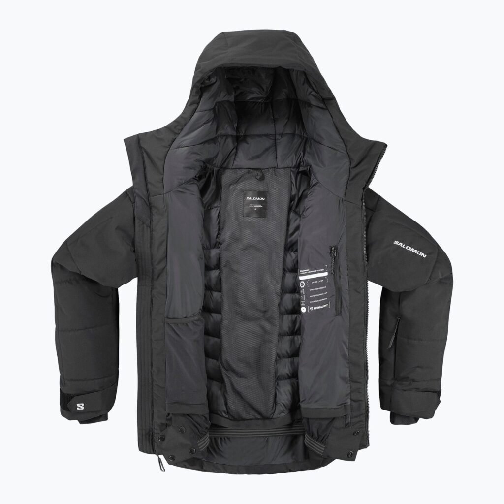 Женская лыжная куртка Salomon Whitelight deep black