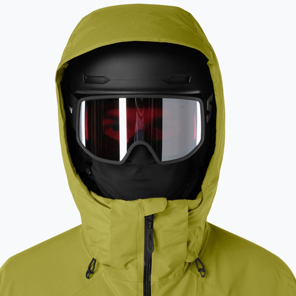 Мужская лыжная куртка Salomon Brilliant 2.0 cardamon seed/deep black