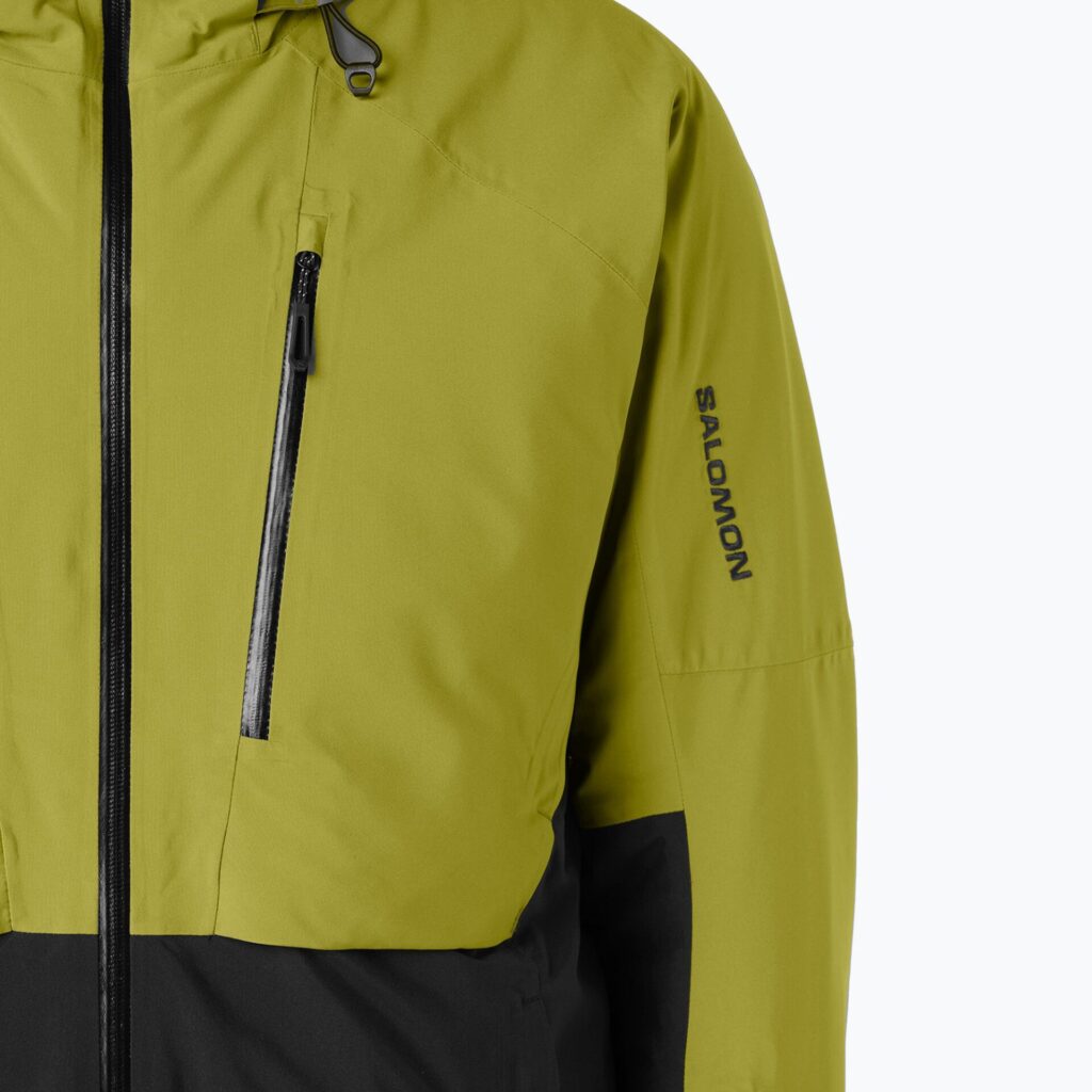 Мужская лыжная куртка Salomon Brilliant 2.0 cardamon seed/deep black