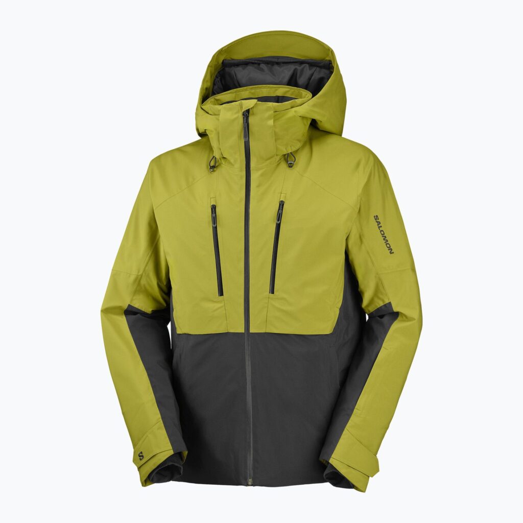 Мужская лыжная куртка Salomon Brilliant 2.0 cardamon seed/deep black