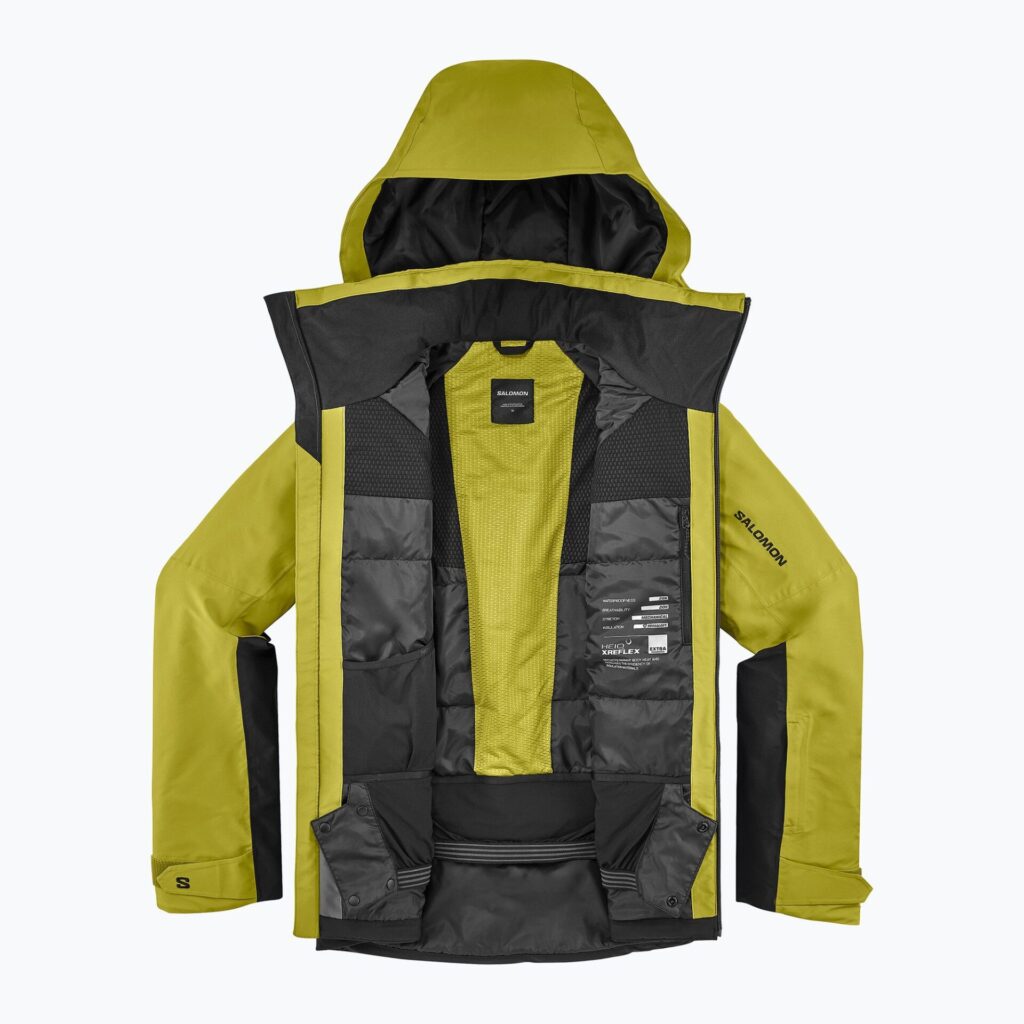 Мужская лыжная куртка Salomon Brilliant 2.0 cardamon seed/deep black