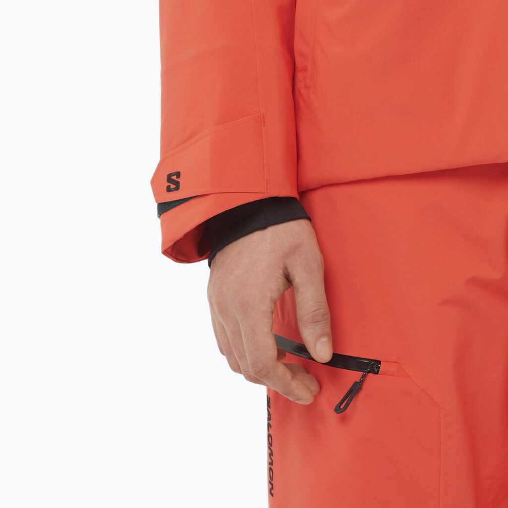 Мужская лыжная куртка Salomon Brilliant 2.0 cherry tomato
