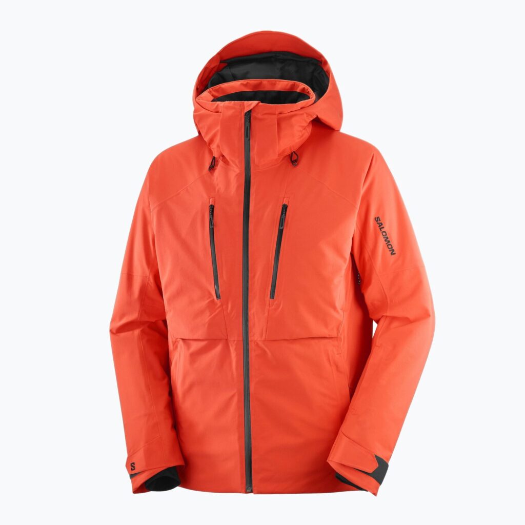 Мужская лыжная куртка Salomon Brilliant 2.0 cherry tomato