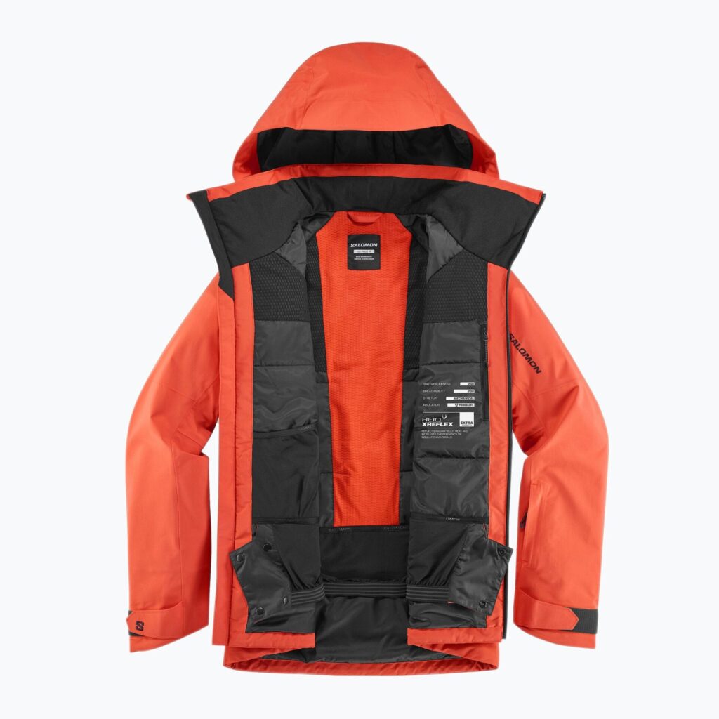 Мужская лыжная куртка Salomon Brilliant 2.0 cherry tomato