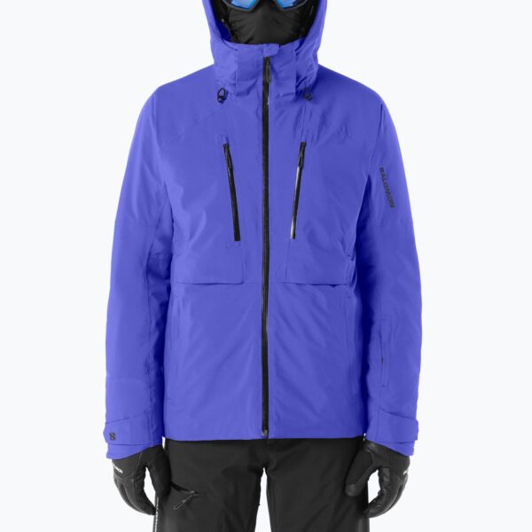 Мужская лыжная куртка Salomon Brilliant 2.0 clematis blue