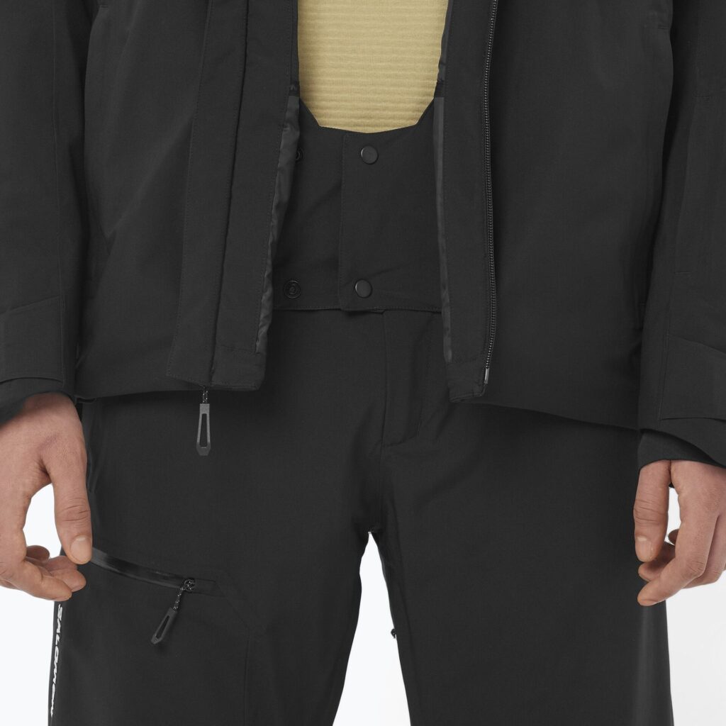 Мужская лыжная куртка Salomon Brilliant 2.0 deep black