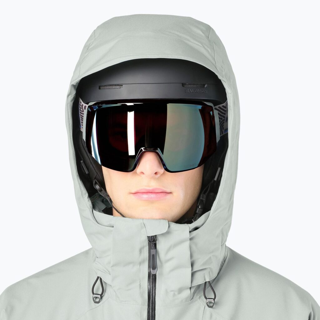 Мужская лыжная куртка Salomon Brilliant 2.0 wrought iron/deep black
