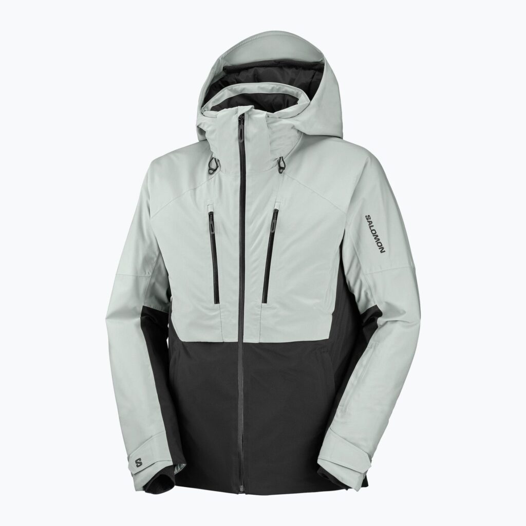 Мужская лыжная куртка Salomon Brilliant 2.0 wrought iron/deep black