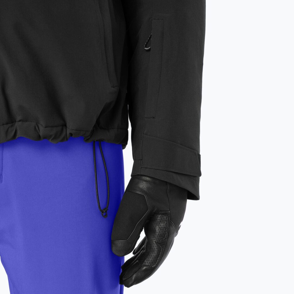 Мужская лыжная куртка Salomon Highland clematis blue/deep black