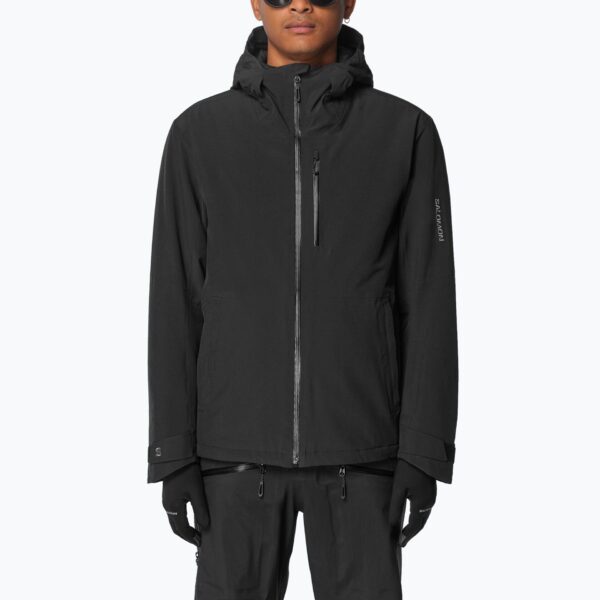 Мужская лыжная куртка Salomon Highland deep black