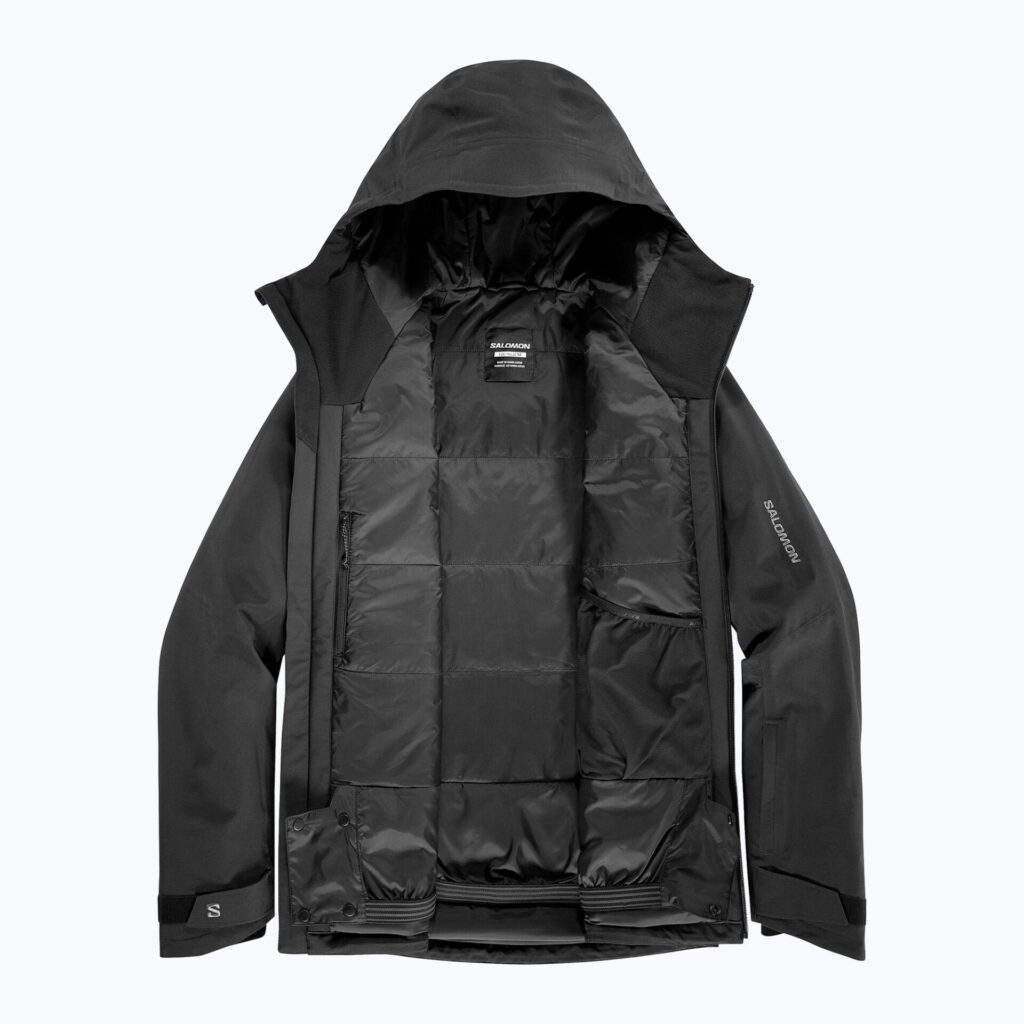 Мужская лыжная куртка Salomon Highland deep black