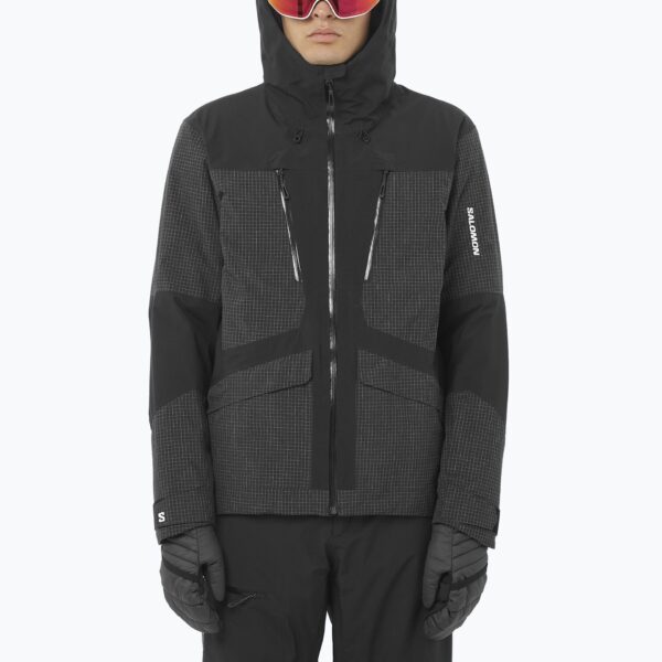 Мужская лыжная куртка Salomon Spark deep black