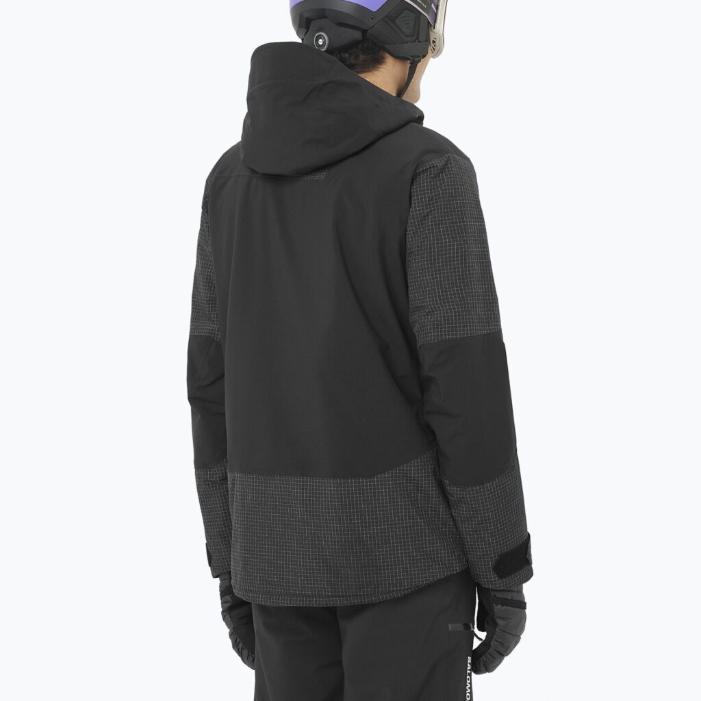 Мужская лыжная куртка Salomon Spark deep black