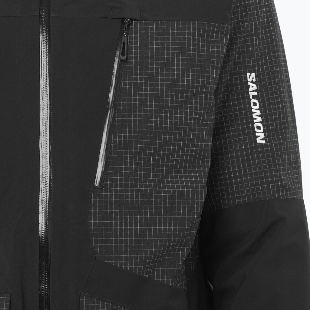 Мужская лыжная куртка Salomon Spark deep black