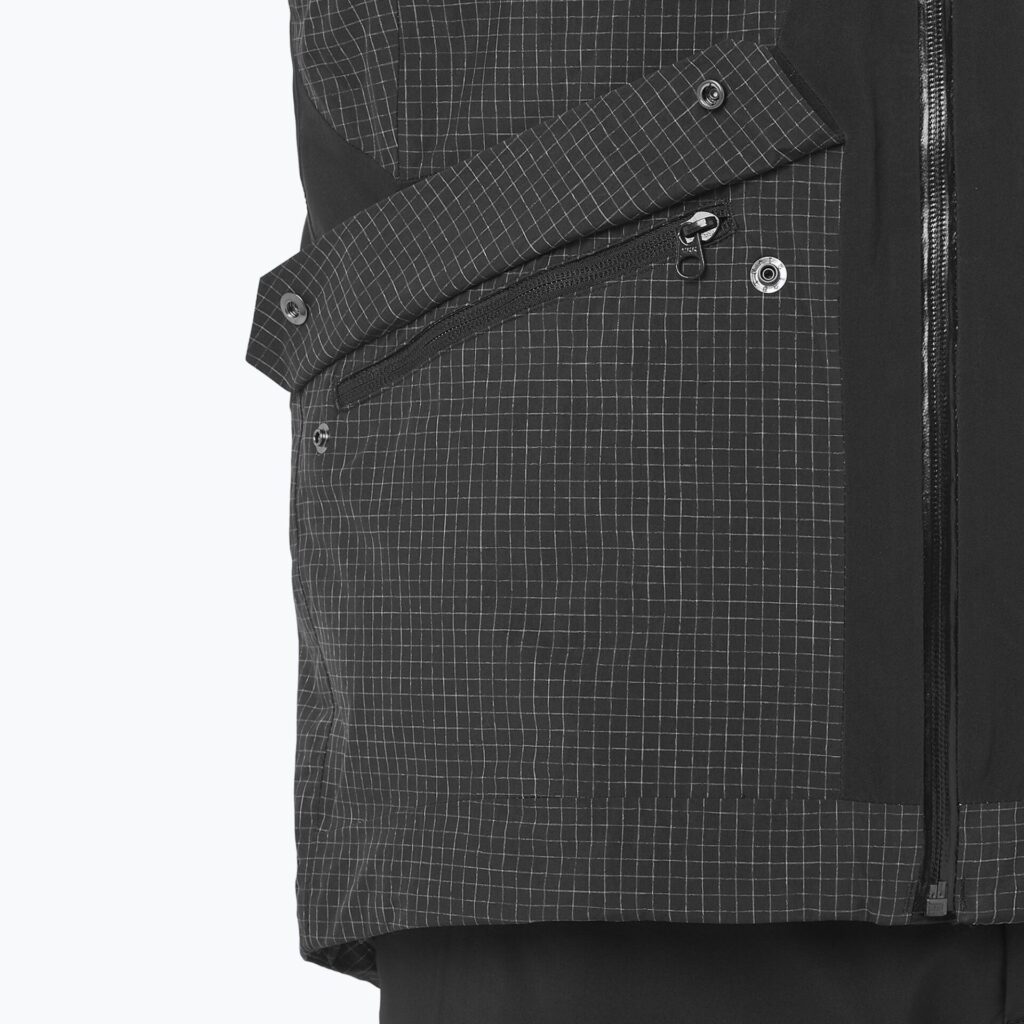 Мужская лыжная куртка Salomon Spark deep black