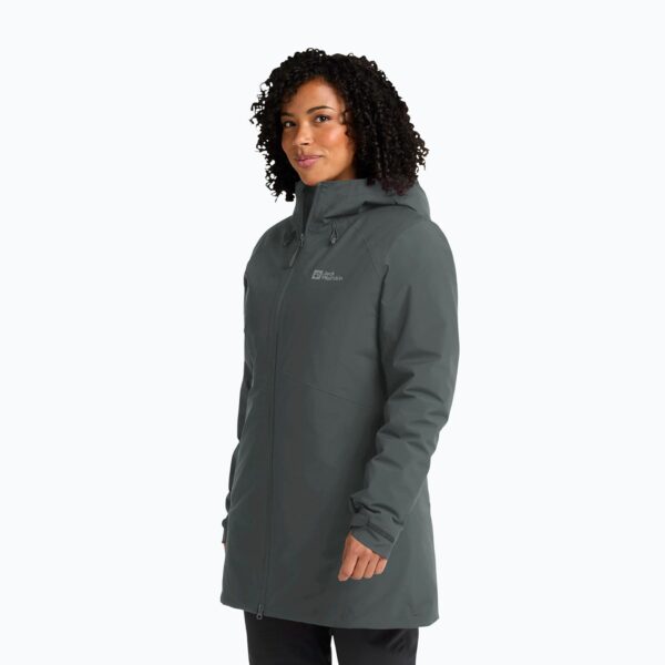 Куртка женская Jack Wolfskin Heidelstein Ins slate green