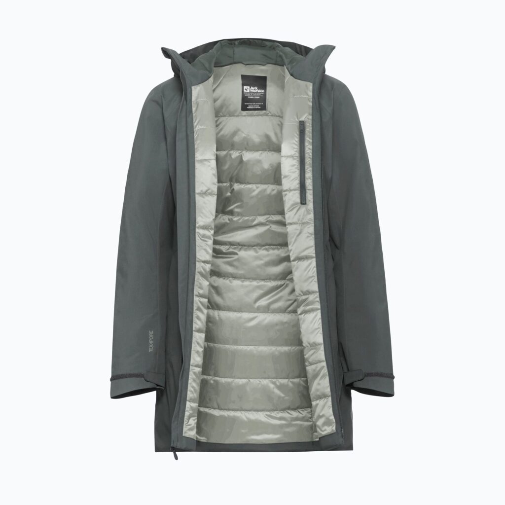 Куртка женская Jack Wolfskin Heidelstein Ins slate green