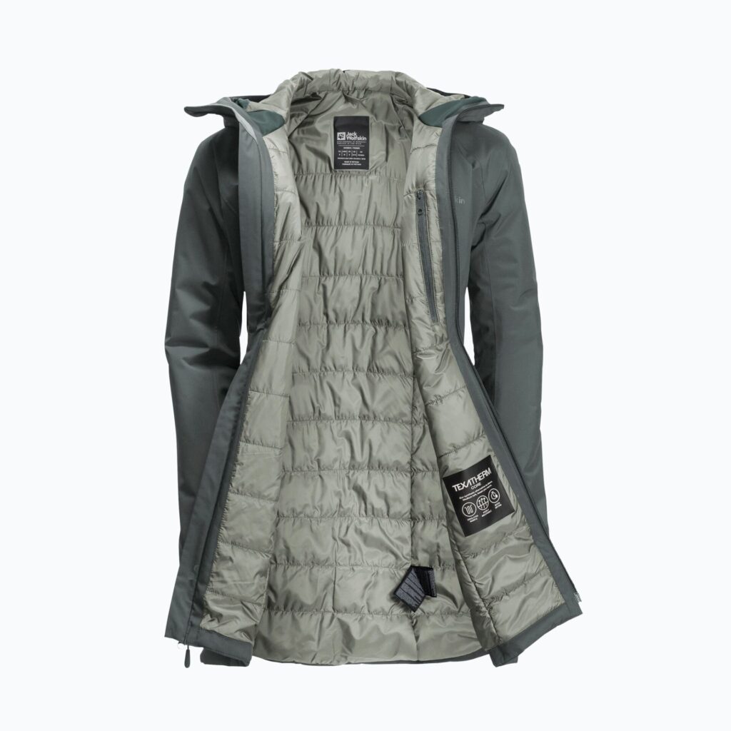 Куртка женская Jack Wolfskin Heidelstein Ins slate green