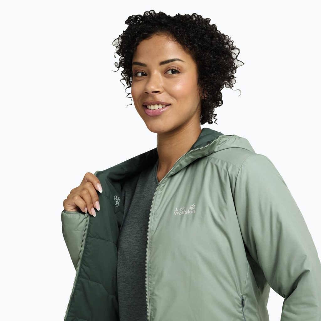 Куртка женская Jack Wolfskin Trail Light Ins 2IN1 green zinnia