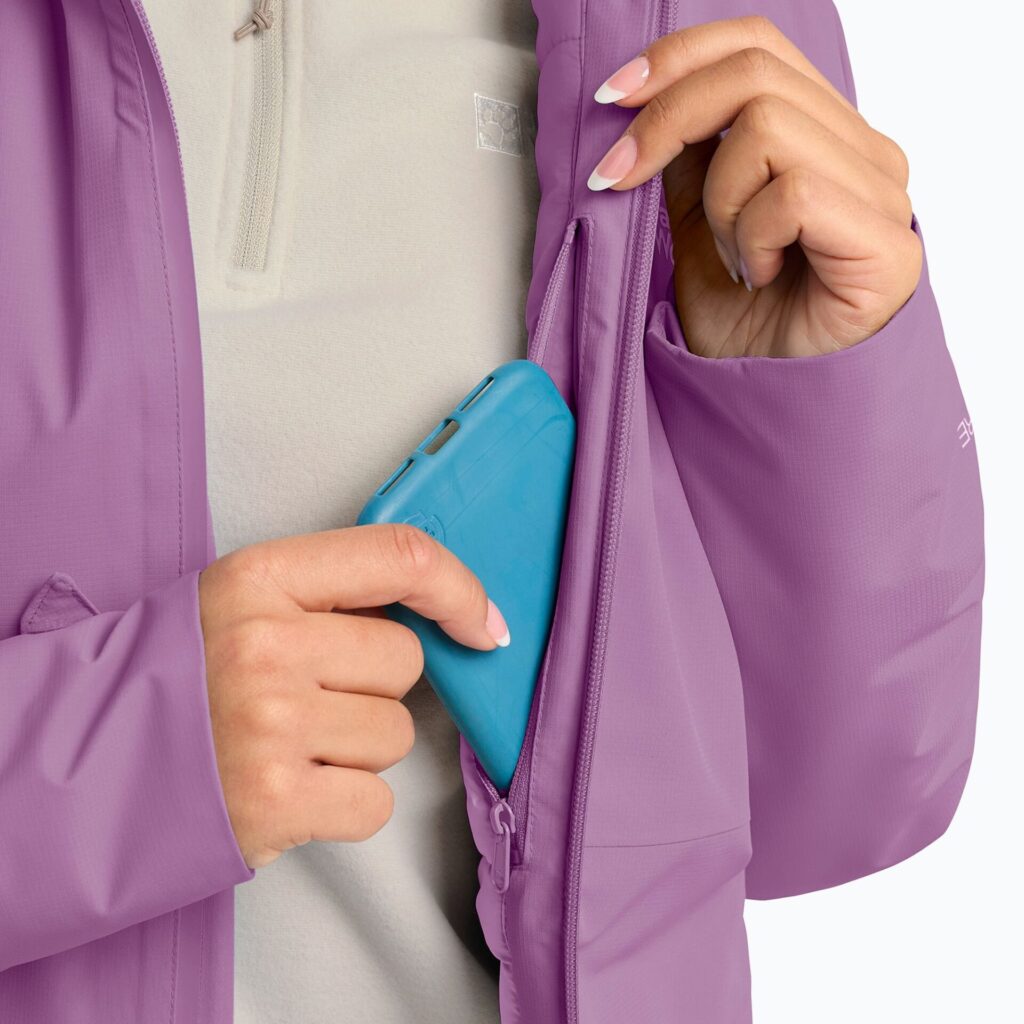 Куртка женская Jack Wolfskin Wisper Ins vivid orchid