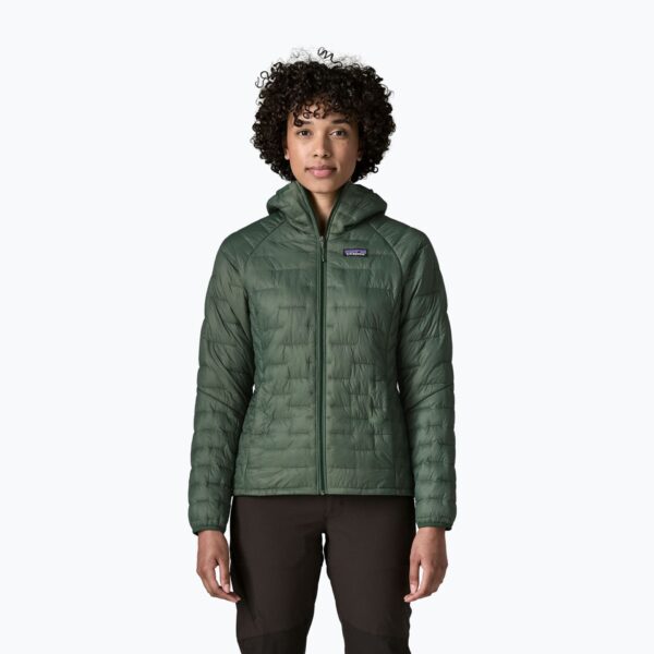 Куртка женская Patagonia Micro Puff Hoody canopy green