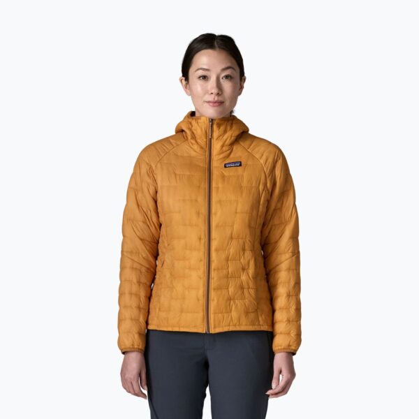 Куртка женская Patagonia Micro Puff Hoody dried mango