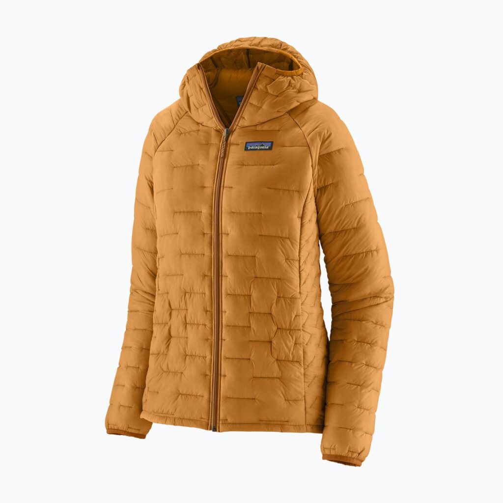Куртка женская Patagonia Micro Puff Hoody dried mango