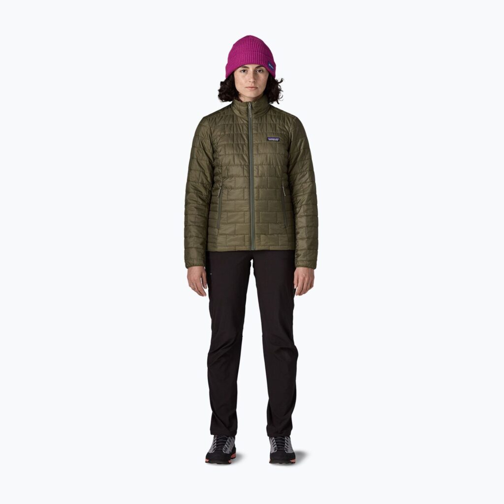 Куртка женская Patagonia Nano Puff basin green