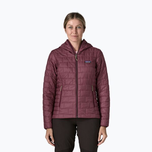 Куртка женская Patagonia Nano Puff Hoody berry fig