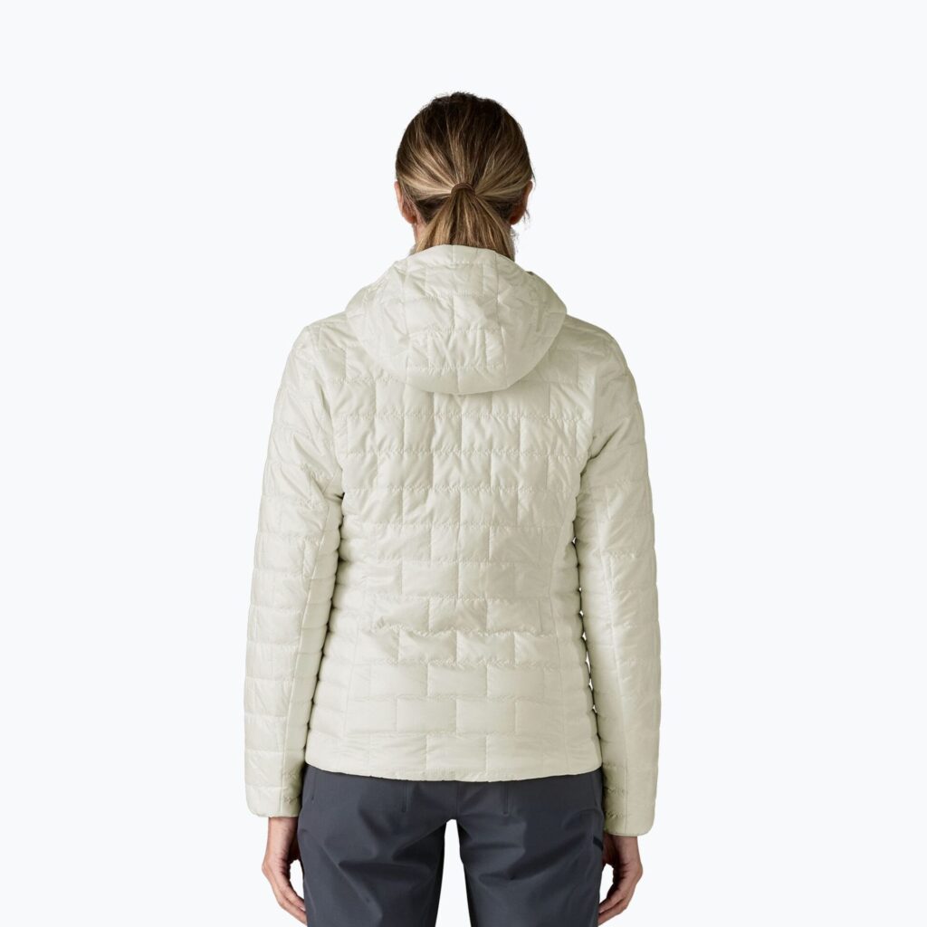 Куртка женская Patagonia Nano Puff Hoody birch white