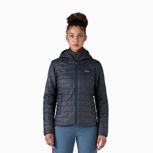 Куртка женская Patagonia Nano Puff Hoody smolder blue