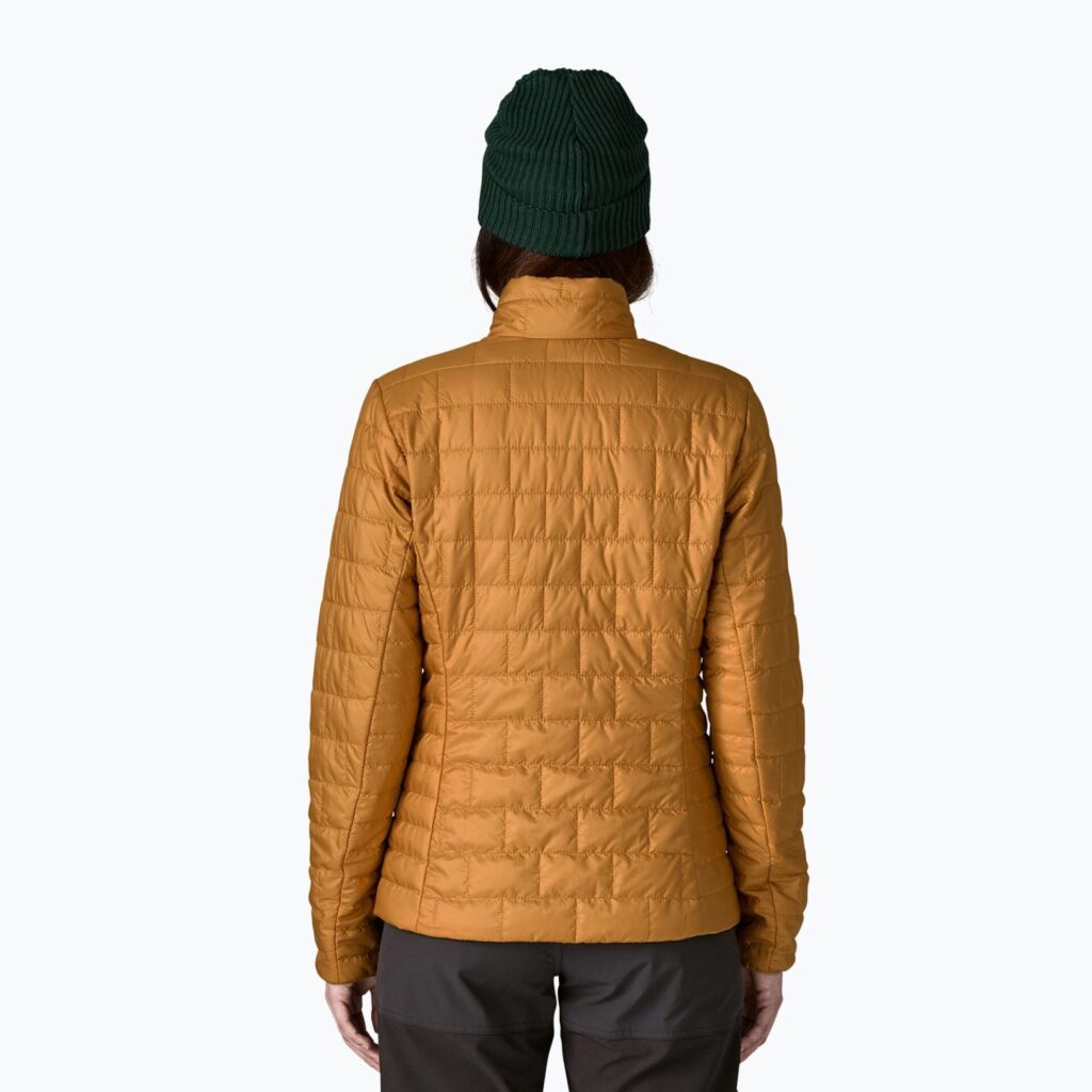 Куртка женская Patagonia Nano Puff smolder talon gold