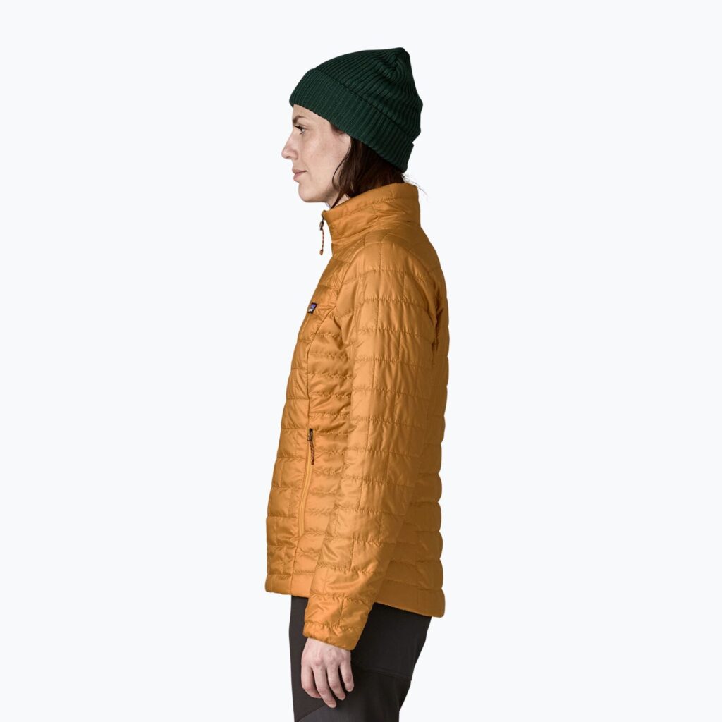 Куртка женская Patagonia Nano Puff smolder talon gold