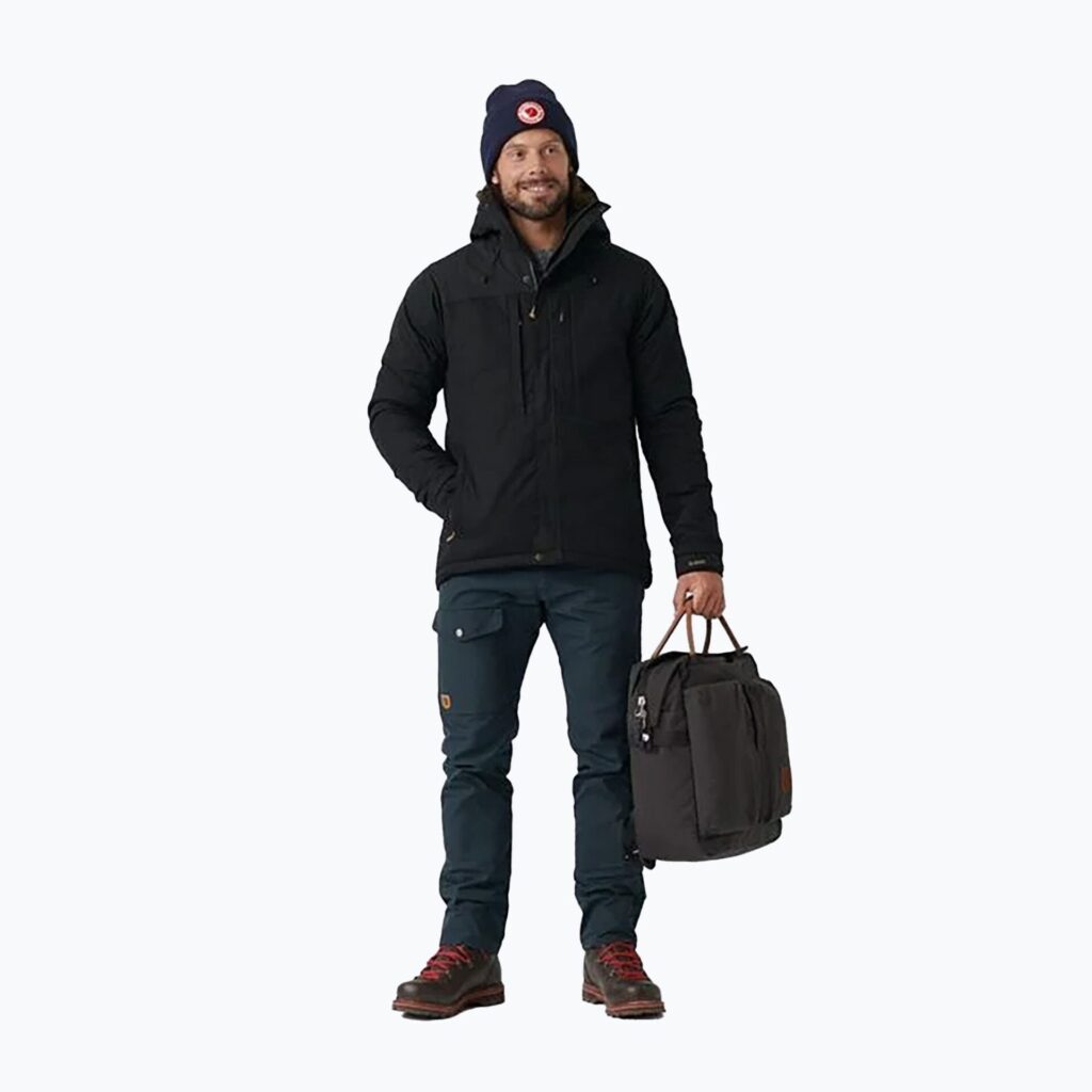 Утепленная мужская куртка Fjällräven Skogsö Padded black