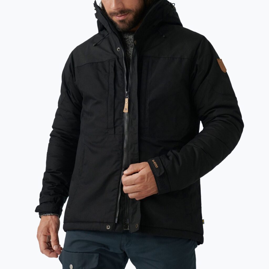 Утепленная мужская куртка Fjällräven Skogsö Padded black