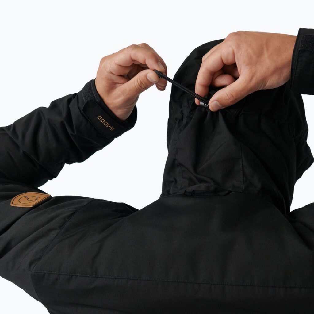 Утепленная мужская куртка Fjällräven Skogsö Padded black