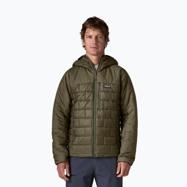 Куртка мужская Patagonia Hi-Loft Nano Puff Hoody basin green