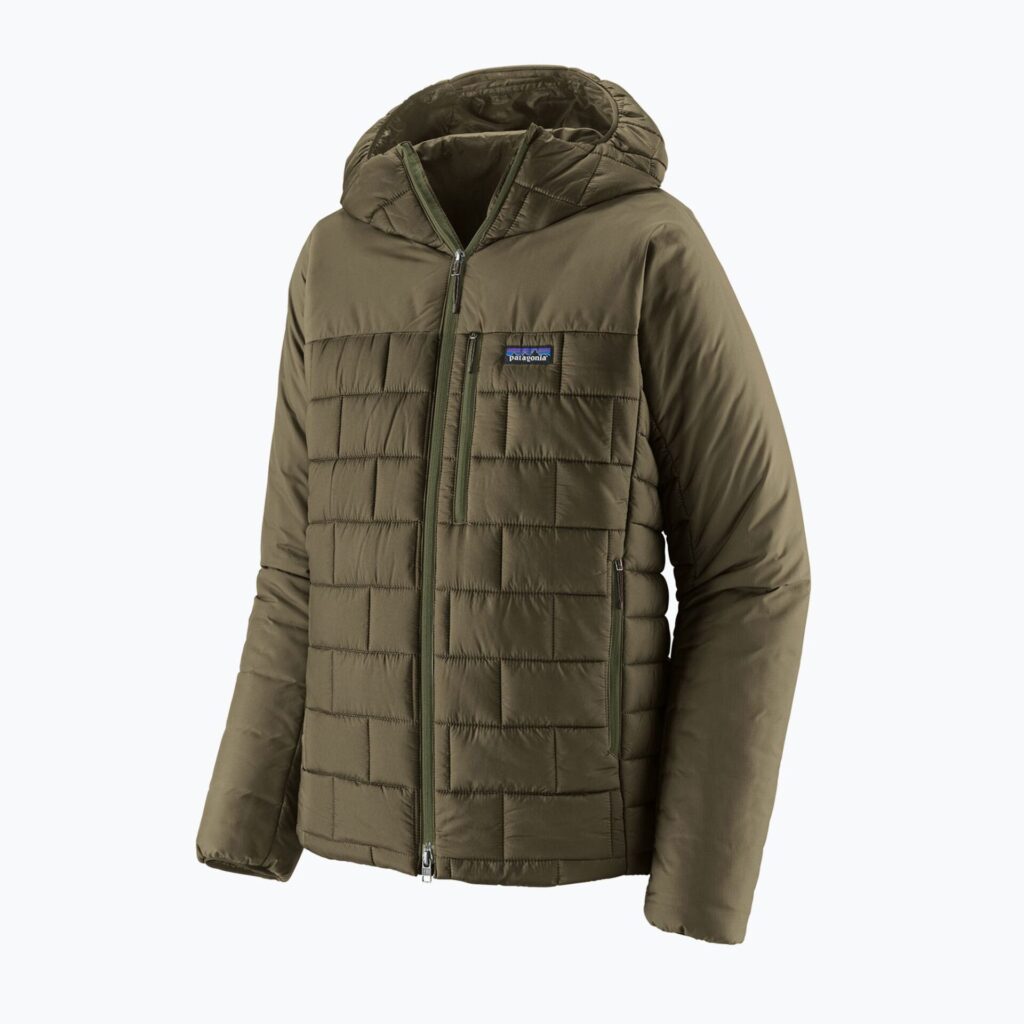Куртка мужская Patagonia Hi-Loft Nano Puff Hoody basin green
