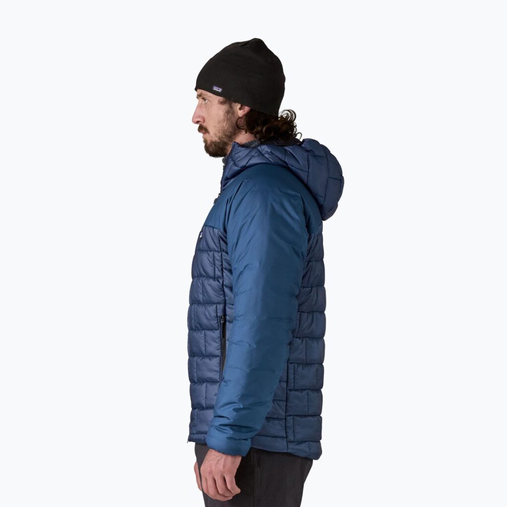 Куртка мужская Patagonia Hi-Loft Nano Puff Hoody clement blue