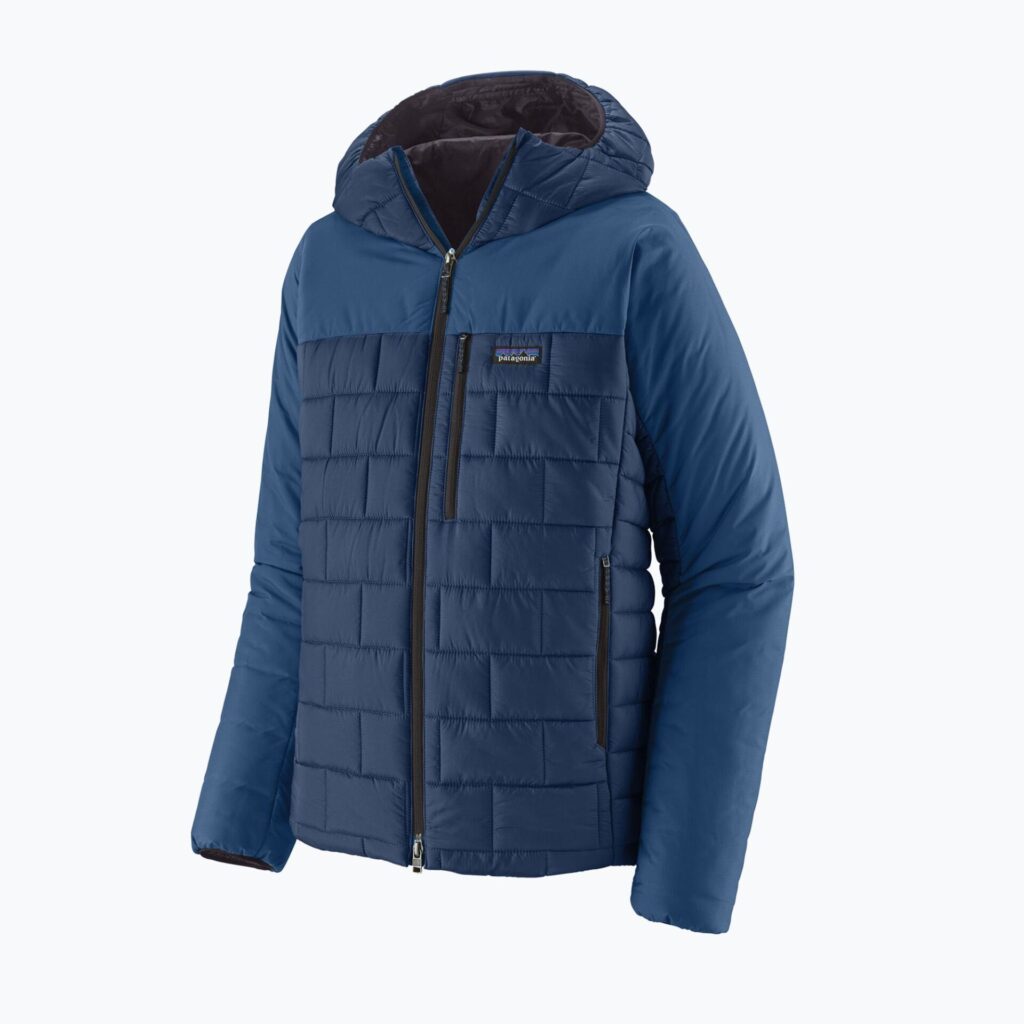 Куртка мужская Patagonia Hi-Loft Nano Puff Hoody clement blue